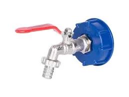 STREND PRO Sada Strend Pro, ventil 1/2" (Zn redukce 3/4") + plastová redukce 60 mm + výpust 3/4" , na IBC nádrž, MOSAZ