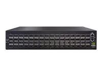 Přepínač - L3 - řízený - 64 x 100 Gigabit QSFP28 - proudění vzduchu zezadu dopředu - Lze montovat do rozvaděče