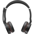 JABRA Evolve 75, Sluchátka, Duo, USB-BT, MS + stojánek