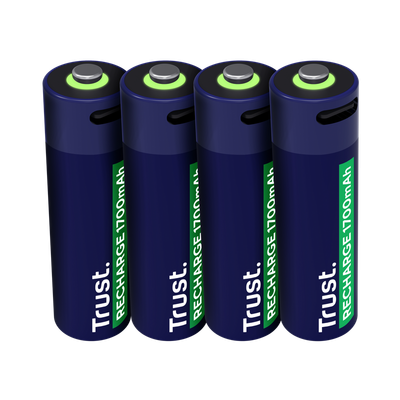 Trust usb-c rechargeable batteries 4P - aa
