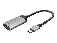 HyperDrive - Video adaptér - USB-C s piny (male) do HDMI se zdírkami (female) - podpora 4K60Hz