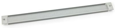 19' záslepka 1U plastový zámek, síto 75%-4mm