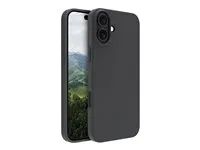 Zadní kryt pro mobilní telefon - bulk - plast - černá - pro Apple iPhone 16 Plus
