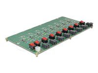 M.2 Test Board for 8 x M.2 NVMe Key M SS