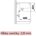 BLANCO PLEON 6 kávový, Silgranitový dřez
