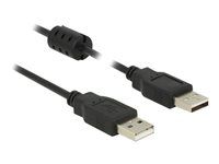 Kabel USB - USB (M) do USB (M) - USB 2.0 - 2 m - černá