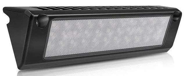 LED přídavné světlo 10-30V/60x LED šikmé na karavany nebo lodě černé