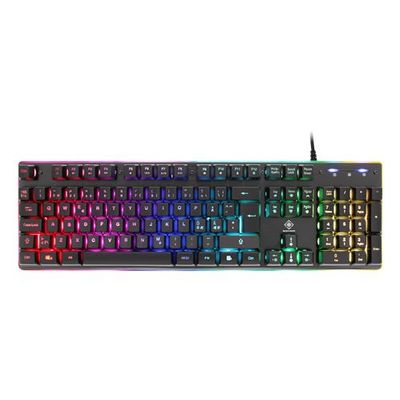 DELTACO GAM-021-RGB, Herní klávesnice, USB, EN