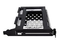 Startech 2.5in SATA Removable Hard Drive Bay for PC Expansion Slot - Storage bay adapter - black - S25SLOTR - Bay adaptér pro datový sklad - cerná