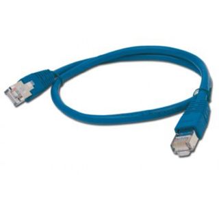 GEMBIRD Patch kabel UTP 0.25m modrý