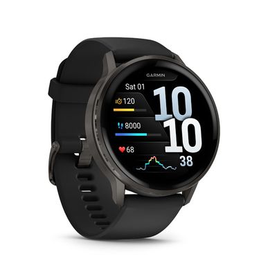 GARMIN VENU 4 - 45mm, Black/ Slate + Black