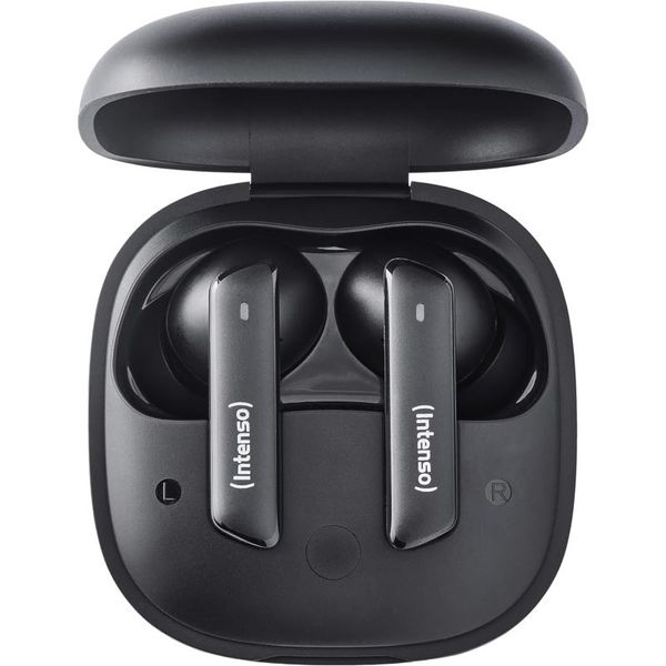INTENSO BUDS Pro, Bezdrátová sluchátka, černá
