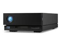 Pole pevných disků - 24 TB - 1 zásuvky (SATA-600) - HDD 24 TB x 1 - USB 3.0, Thunderbolt 3 (externí) - s 5 let Rescue Data Recovery Service Plan