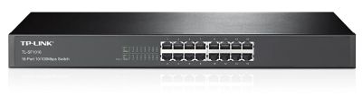 TP-Link TL-SF1016 16x 10/100Mbps Rackmount Switch