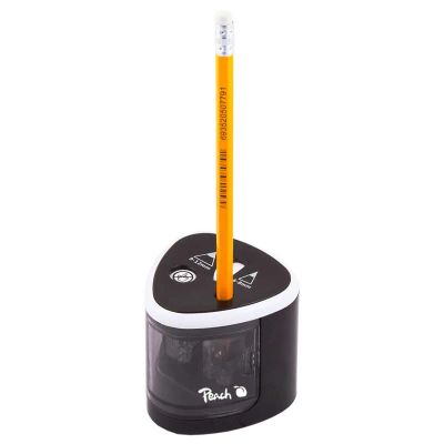 PEACH PO102-bk, Dvojité elektrické struhadlo černé