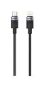 Kabel iPEAX 90010106 USB-C/Lightning 1,5 m černý