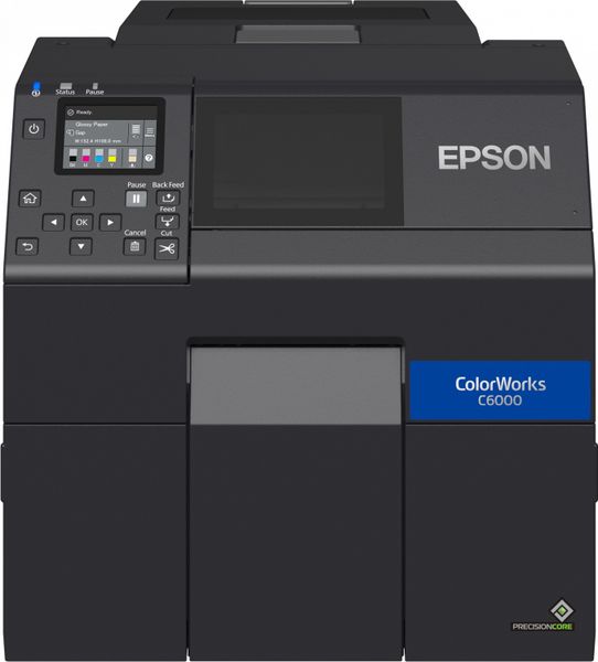 Epson ColorWorks C6000Pe, lesk