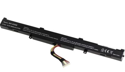 Baterie T6 Power pro Asus X450J, X550Z, X750J, X751L, X751LA, X751MA, 2600mAh, 37Wh, 4cell, Li-ion