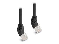 RJ45 Network Cable Cat.6A S/FTP 45° upwa