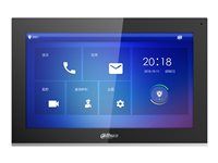 IP intercom station monitor - vnitřní - kabelové - 10/100 Ethernet - černá
