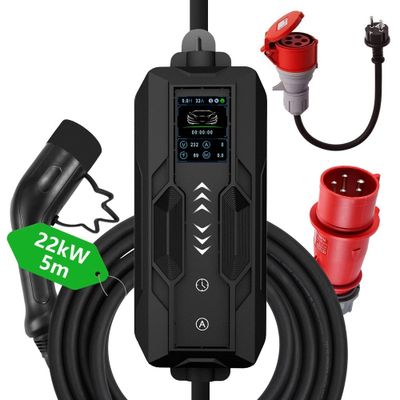 Cestovní nabíjecí stanice IMMAX NSE002 EV/PHEV AC typ 2 22kW