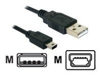 Kabel USB - USB (M) do mini-USB typ B (M) - 70 cm