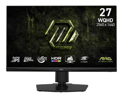 MSI MAG/272QPF E20/27"/IPS/QHD/200Hz/0,5ms/Černá/3R
