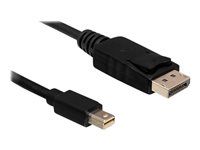 Kabel DisplayPort - DisplayPort (M) do Mini DisplayPort (M) - 5 m - černá