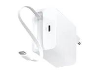 PanzerGlass empower nabíječka Turbo 67 W USB-C + USB-C výsuvný kabel bílá