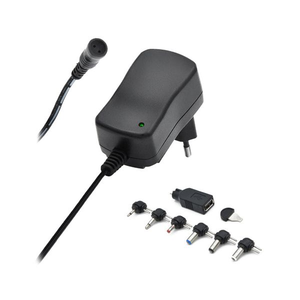 Adaptér napájecí 3-12V 600mA GETI GPA06A
