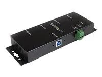 Metal Industrial USB-A Hub - Wall or Desk Mountable USB Data Hub - TAA Compliant USB Expander Hub (ST4300USBM) - Rozbočovač - 4 x SuperSpeed USB 3.0 - desktop - DC power - pro P/N: ITB20D3250, MSDREADU2OTG, SVA12M5NA, USB312SAT3CB, USB315CB2M, USBLTM1MBK, USBLTM1MWH