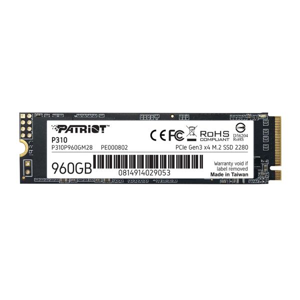 PATRIOT P310/960GB/SSD/M.2 NVMe/5R