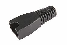 Ochrana RJ45 non-snag proof černá 100 ks
