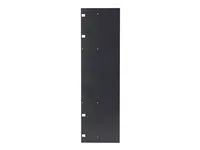 Kryt panelu racku pro správu kabelů - černá (balení 2)