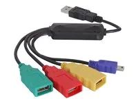 Rozbočovač - 4 x USB 2.0 - desktop