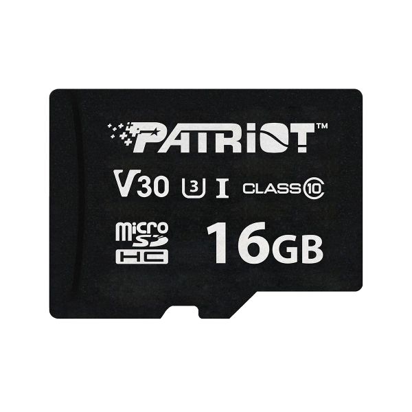 Patriot VX V30 U3/Micro SDHC/16GB/UHS-I U3 / Class 10