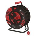 Prodlužovací kabel na bubnu - 4 zásuvky 50m EMOS P084503 guma-neoprén / 2,5 mm2