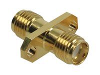 Adapter SMA jack to RP-SMA jack panel-mo