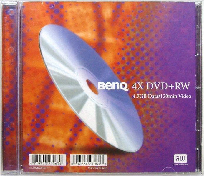 BenQ DVD+RW 4.7GB 4x