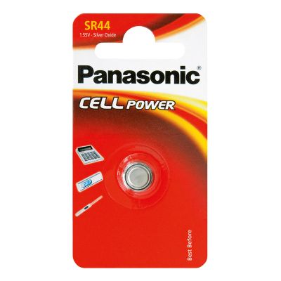 Baterie 357 PANASONIC do hodinek 1ks / blister