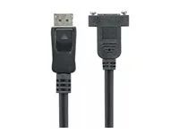 StarTech 3 ft. (0.9 m) Displayport Male to Female Cable - Mounting - Latched Connectors - DisplayPort - DP Monitor Cable (DPPNLFM3) - Kabel DisplayPort - DisplayPort (M) do DisplayPort (F) - 91.4 cm - opatrený západkou, lisovaný - cerná - pro P/N: CDP2DP141MB, CDP2DP146B, CDP2DPMM1MB, CDP2DPMM6B, DISPL3M, DP2MDPMF3, MDP2DVIMM6BS