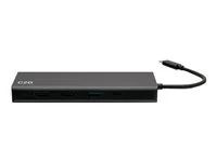 Dual Monitor Docking Station with 4K HDMI, USB, Ethernet, and AUX - Power Delivery up to 60W - Dokovací stanice - USB-C / Thunderbolt 3 - 2 x HDMI - 1GbE - kompatibilní s TAA