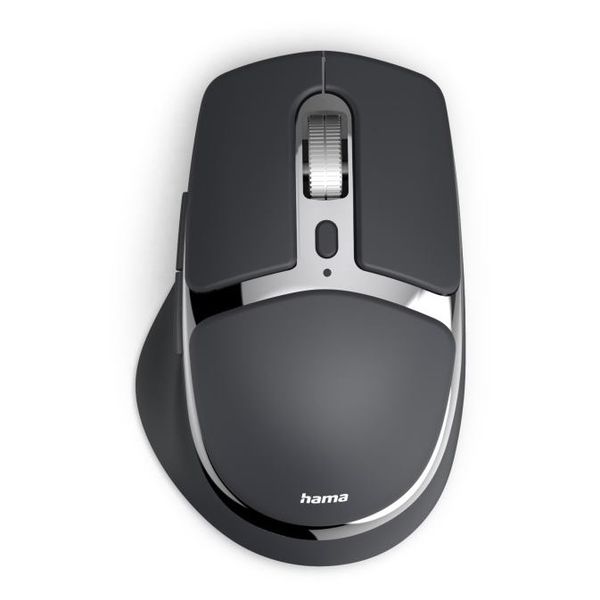 HAMA WM-800, Bezdrátová myš, BT/RF, šedá