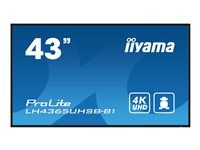 43" Třída úhlopříčky (42.5" zobrazitelný) displej LCD s LED podsvícením - digital signage - Android - 4K UHD (2160p) 3840 x 2160 - černá