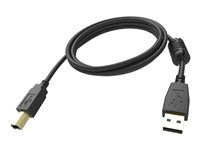 Kabel USB - USB (M) do USB typ B (M) - USB 2.0 - 5 m - černá
