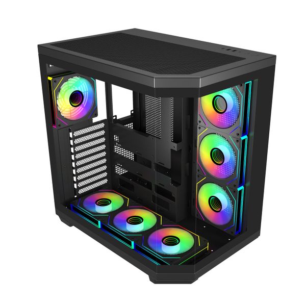 FSP U580-BA/Big Tower/Transpar./Černá