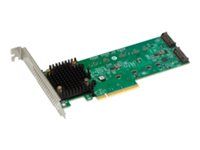 Řadič úložiště (RAID) - 8 Kanál - SATA 6Gb/s / PCIe 4.0 x8 (NVMe) - nízký profil - RAID 0, 1 - PCIe 4.0 x8