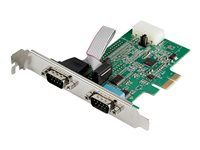 Full/Low-Profile (PEX2S953) - Sériový adaptér - PCI Express x1 - RS-232 x 2