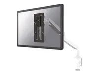 Upevňovací komponent (nastavitelný výškový nástavec) - pro Displej LCD - černá - velikost obrazovky: 10"-30"