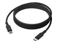 USB kabel - USB-C do USB-C - 2 m - až 100W nabíjecí výkon - černá